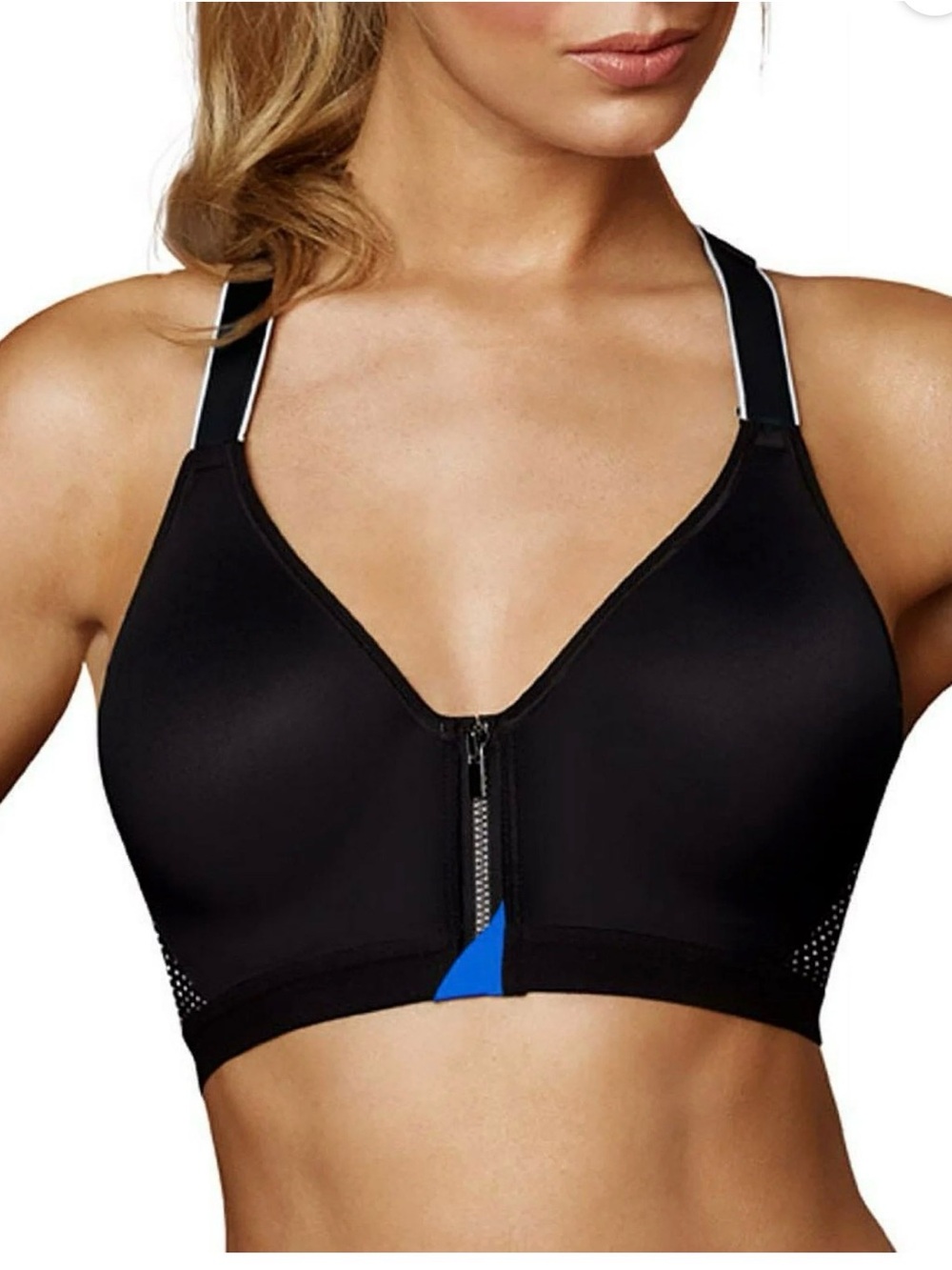 NWT Maidenform Sport DM7991 Secure Zip Front Underwire Sports Bra Bundle - 38DD